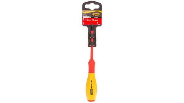 Modeco Isoleret flad skrue 1000V 3,5x75mm - MN-10-551