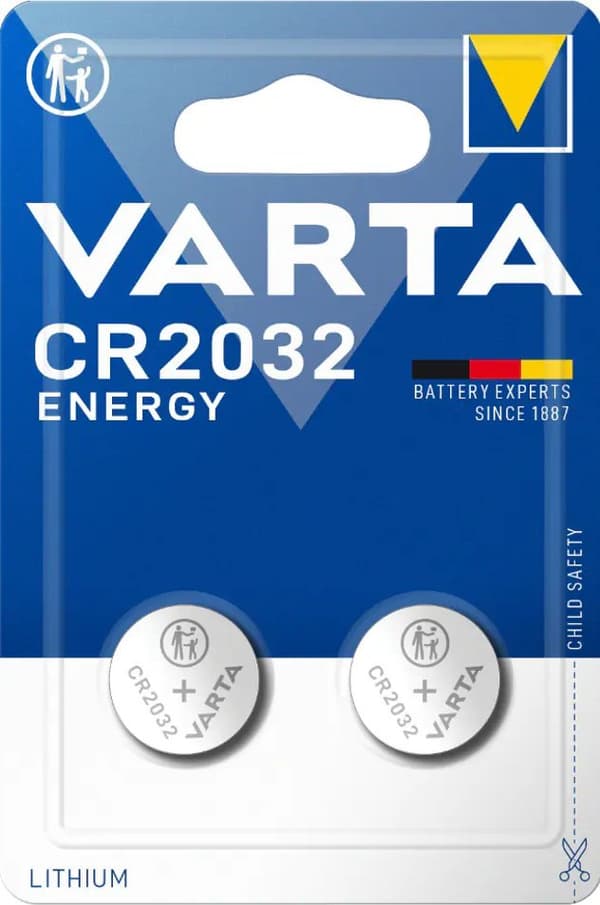 Batteri VARTA Energy CR2032/2 stk.