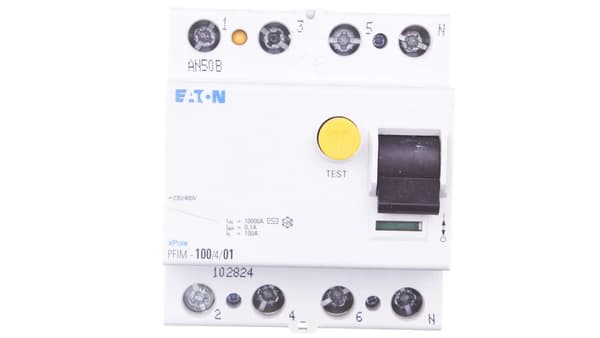 Jordfelsbrytare 4P 100A 0.1A typ AC PFIM-100/4/01 102824