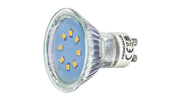 Gu10 8 led smd 2835 1W vihreä lamppu