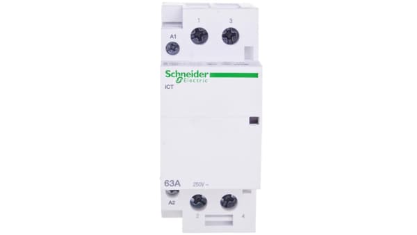 Schneider Modularkontaktor iCT 63A 2NO 220-240V 50Hz - A9C20862