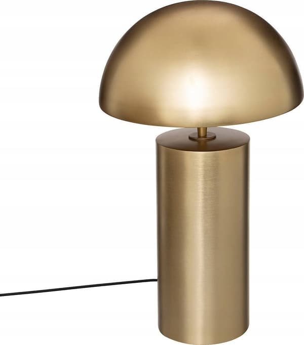 Atmosphera Bordslampa guld CHAMPI, svamp, höjd 50 cm