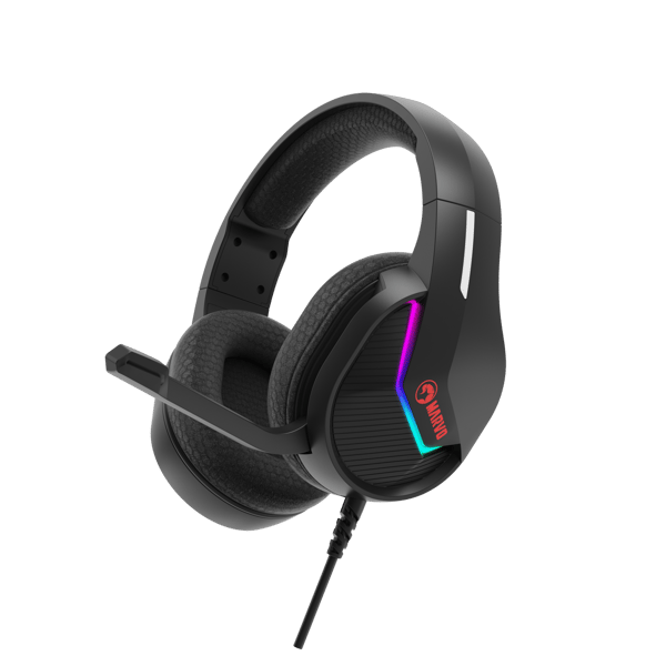 MARVO H8618 RGB BK HEADSET SVART