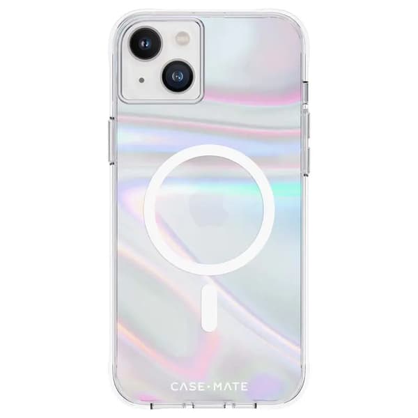 Case-Mate Soap Bubble MagSafe - iPhone 14 Plus-fodral (iriserande)