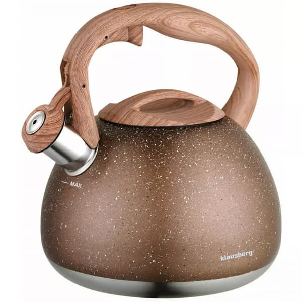 VATTENKOKARE MED VISSLA 2,8L KLAUSBERG KB-7510