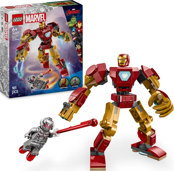 LEGO® Marvel Iron Man Mech mod Ultron, 101 dele