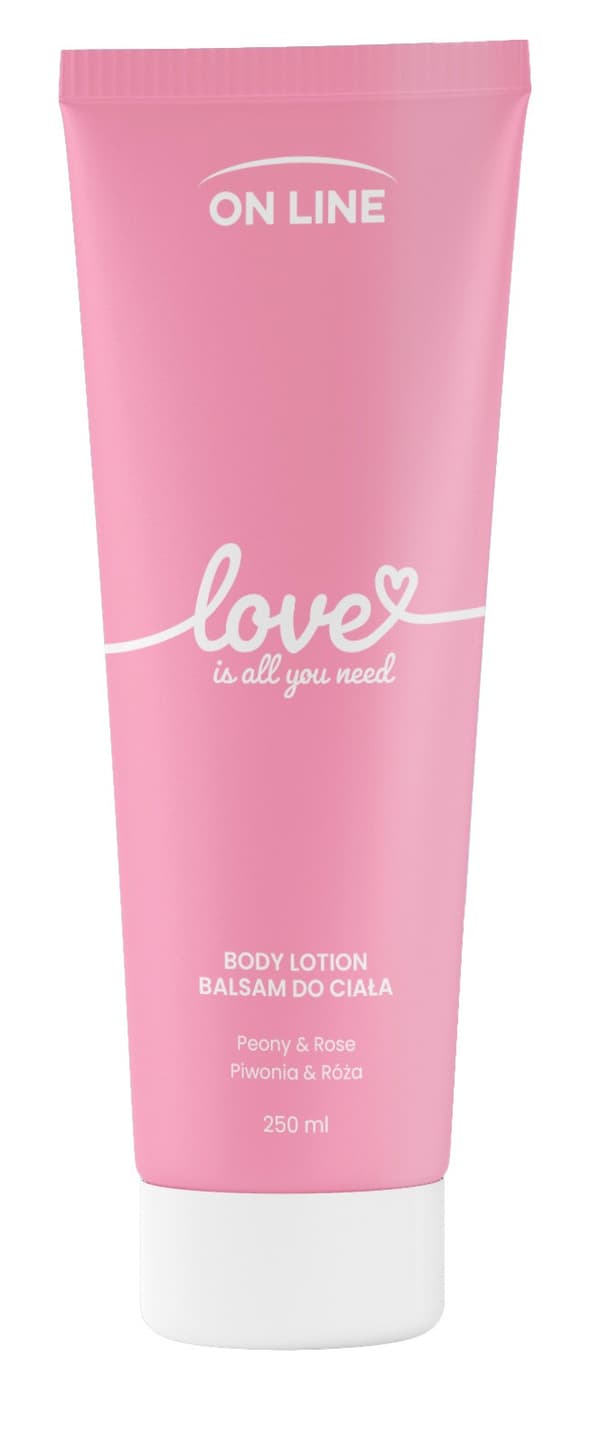 ON LINE Emotions Basam do body Love - pion och ros 250 ml