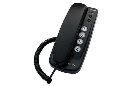 Lankapuhelin Dartel LJ-260 Musta
