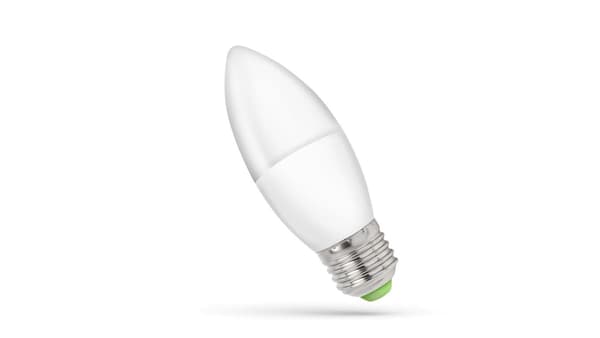 Spectrum LED Pære E27, 230V, 6W, CW (WOJ13062)