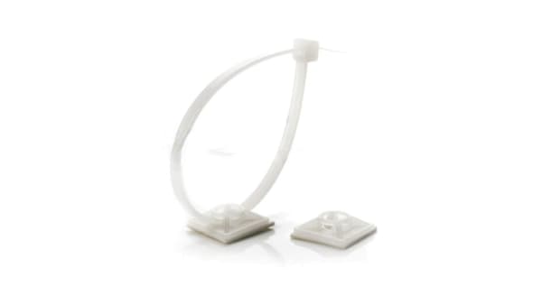 TRITIT Monteringsfäste självhäftande HW vit HW-5AC /100st /