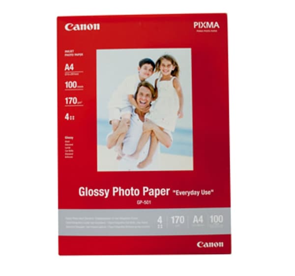 Canon GP-501 A 4, glättat 210 g, 5 ark