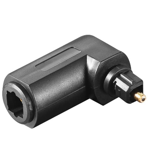 Goobay 11925 Toslink digital/ljudadapter 90°