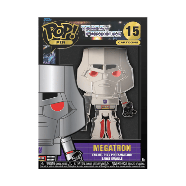 Transformers Megatron Suuri Emali POP-pinssi 10cm