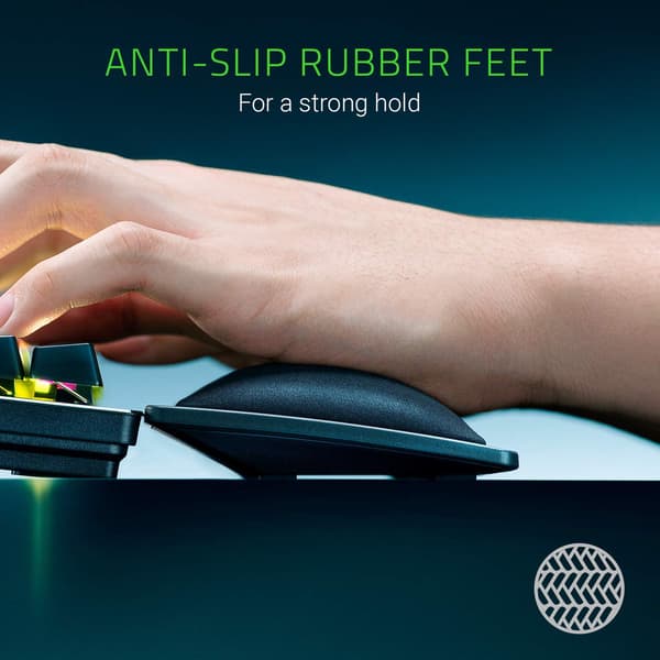 Razer Ergonomisk Håndledsstøtte Pro til Tastaturer i Fuld Størrelse, Sort