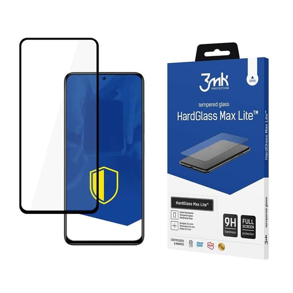3mk HardGlass Max Lite til Xiaomi Redmi Note 11 Pro 4G/5G Sort
