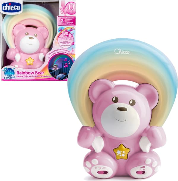 Chicco CHICCO MIS MED PROJEKTOR REGENBÅGE ROSA 00010474100000