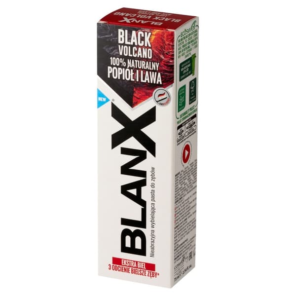 Blanx Whitening Tandpasta - Black Volcano 75ml