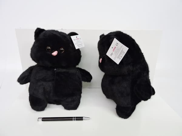 Maskot Kat 26cm Z10022 mix pris for 1 stk