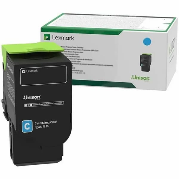 Lexmark - Extra hög kapacitet - cyan - original - tonerkassett - LCCP, LRP