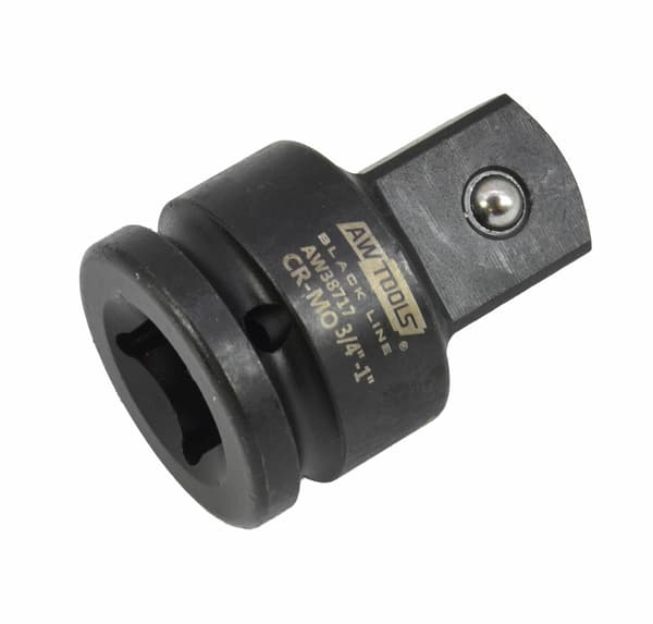 AWTOOLS SLAGREDUCER 3/4\" til 1\" SORT LINJE