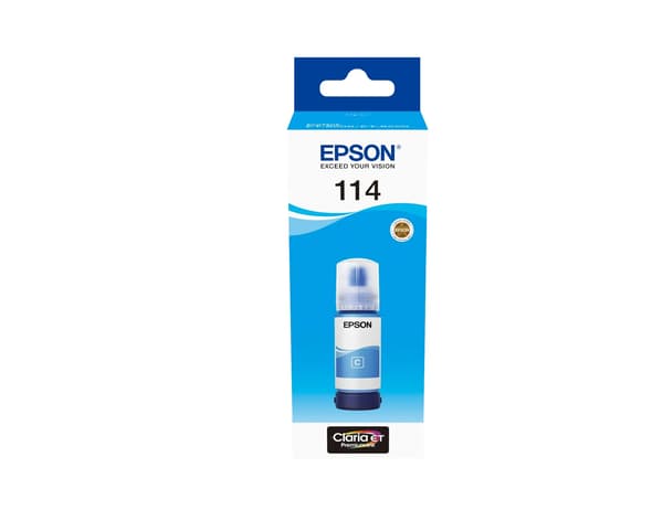 Epson EcoTank cyan T 114 70 ml T 07B2