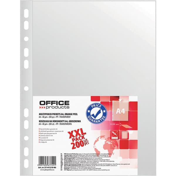 Office Products A4 Pea T-paidat