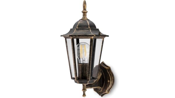 Ulkoseinävalaisin E27 LYHTY YLÖS PATINA BELLIS LUMILED