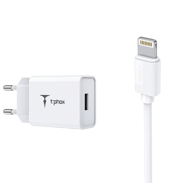 Batterioplader T-Phox Mini-EU 1x USB-A 2.4 A