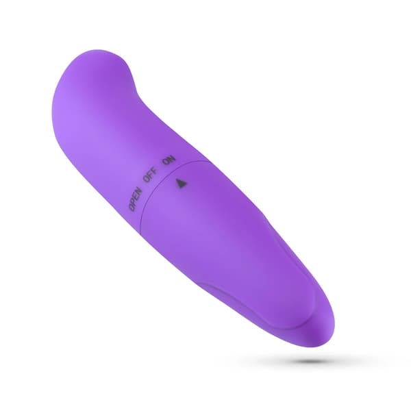 Crushious G-Finder Mini Intim Massager Lilla, 8 cm ABS