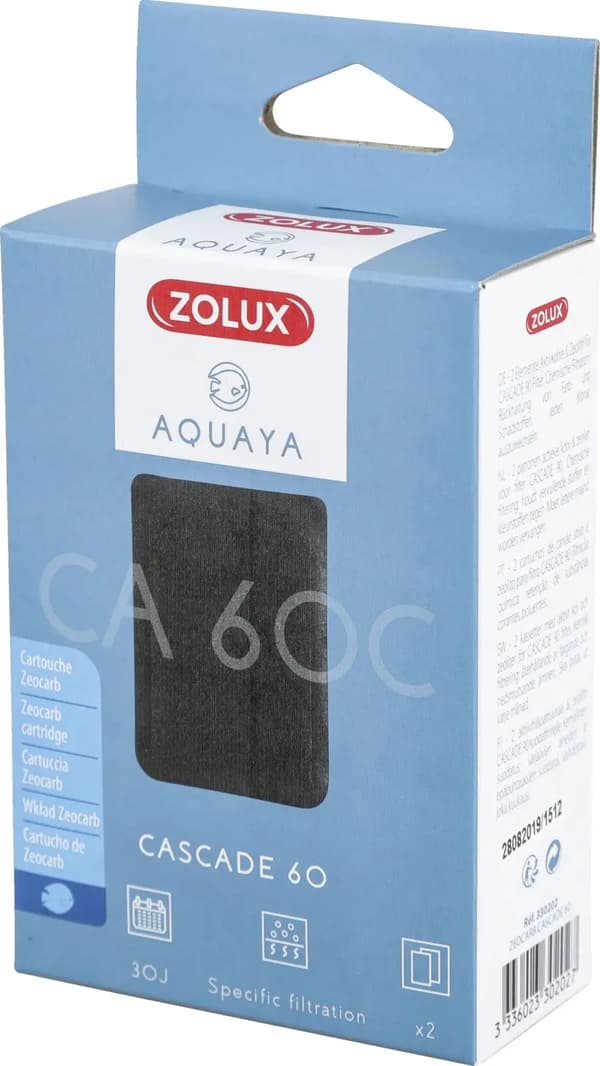 Zolux Aquaya Bälte Zeocarb Cascade 60
