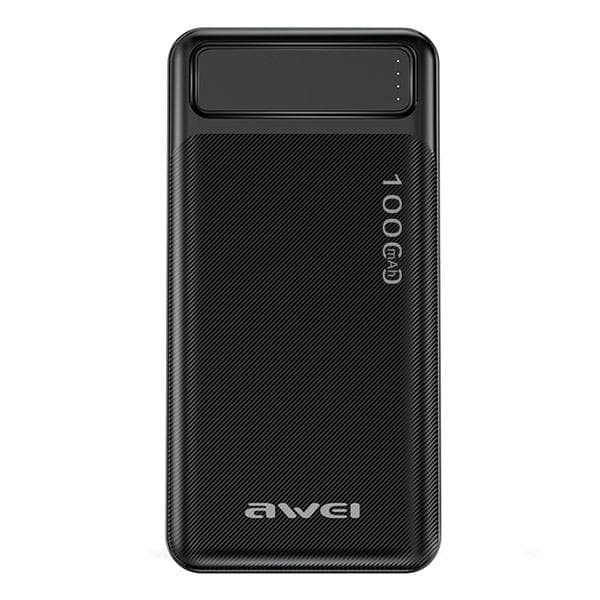 AWEI PowerBank P5K 10000mAh 2.1A sort/sort 2xUSB