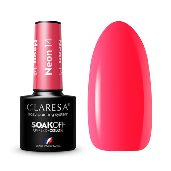 CLARESA Gel polish NEON 14 -5g