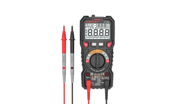 Digitaalinen yleismittari taskulampulla Habotest HT118A, True RMS, NCV