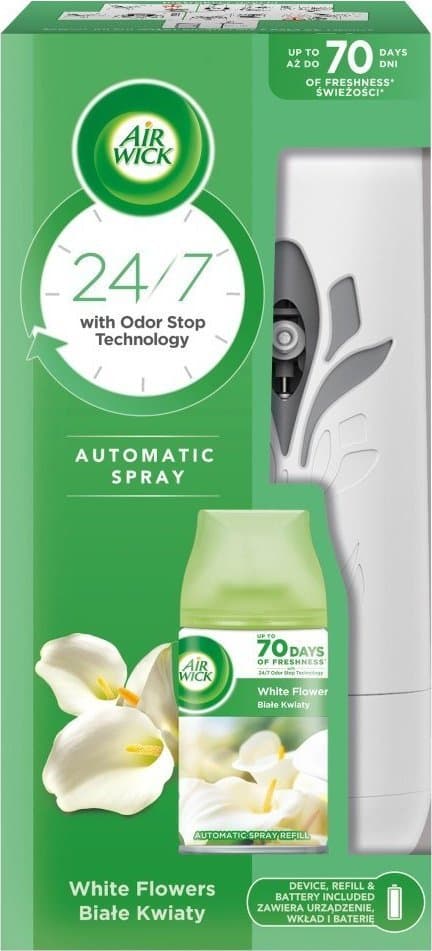 FRESHMATIC 250 ML HVIDE BLOMSTER 073591 SÆT