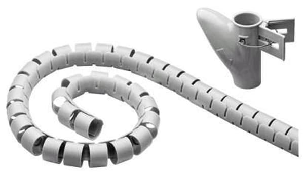 MicroConnect Kaapelinsuojus 2,5 metriä Harmaa 20mm, Työkalulla