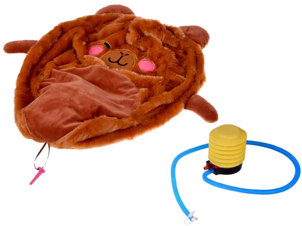 Blød plysbold - stor dyremaskot 45cm CAPYBARA ZA5975