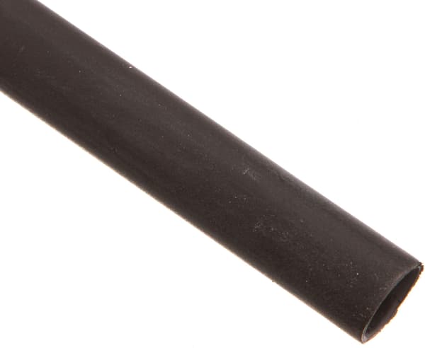 Tjockväggig krympslang med lim 12/3mm svart CRMA123 /1m/