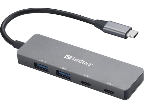 USB-C to 2xUSB-A+2xUSB-C Hub