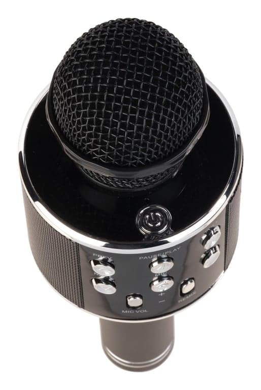 Mikrofoni BT-kaiuttimella karaokeen Denver KMS-20 musta