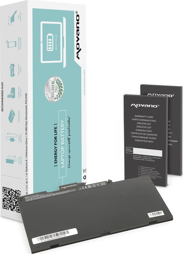 Movano batteri til HP EliteBook 840, 850, 755, G4
