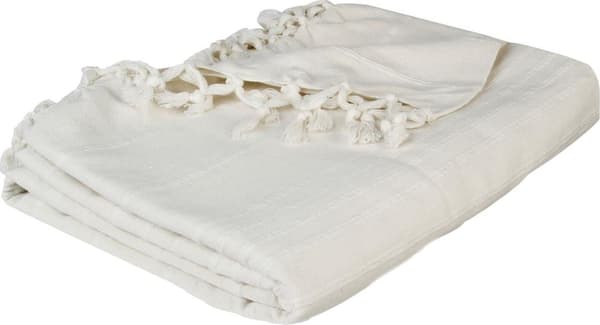 Atmosphera Sengetæppe 160x220 fredzle creme