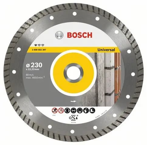 Bosch DIA-TS 125x22,23 Std. universal Turbo