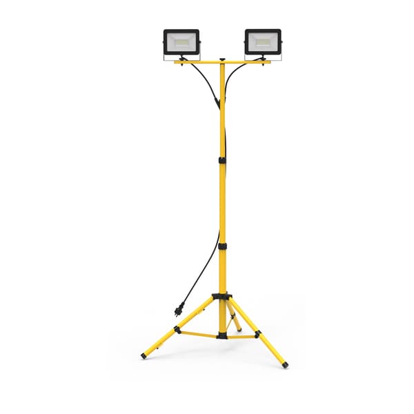 Led-kohdevalo jalustalla Bobby 2x50W 4000K
