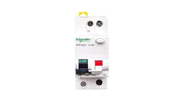 Schneider Differentialkoblingsafbryder DPN Vigi K 2P 16A C 0,03A A A9D21616