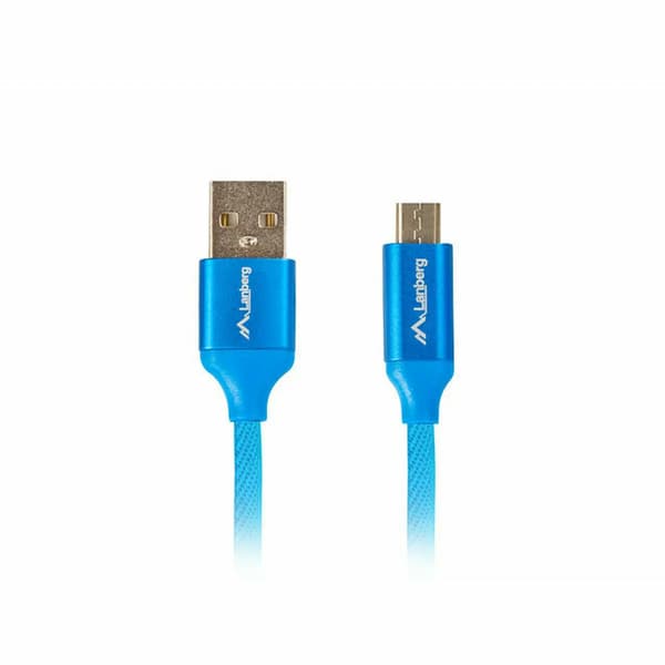 Kaapeli Micro USB Lanberg CA-USBM-20CU-0018-BL 1,8 m