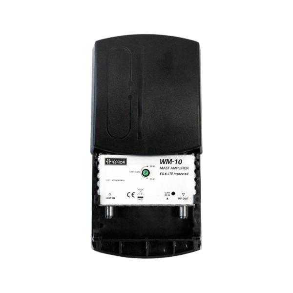 Mastförstärkare WM-10 UHF DVB-T2 5G SKYDDAD Telkom Telmor
