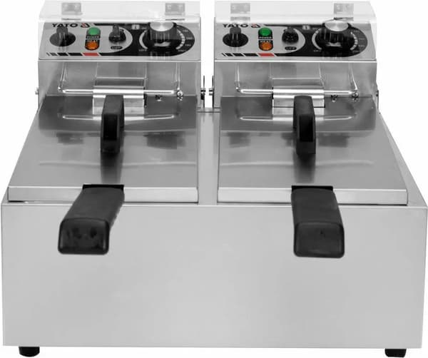 YATO 2-KAMMER FRITUREGRYDE 2 x 3,5L