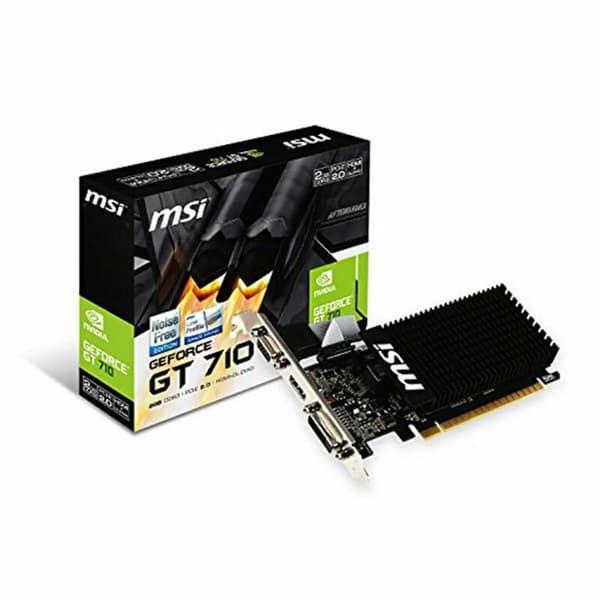 Grafiikkakortti MSI VGA NVIDIA GT 710 2 GB DDR3 2 GB RAM GDDR3