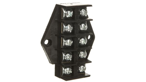 Fastgørelsesplade ZPT5 /4.0mm2/ 5-spors sort ZPT5-4.0 83004007