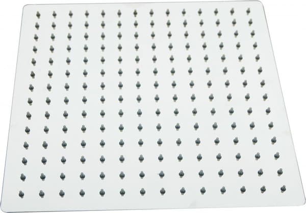Hydroland Ultra Slim 1-funktions silver regndusch (RAIN.KW.30)